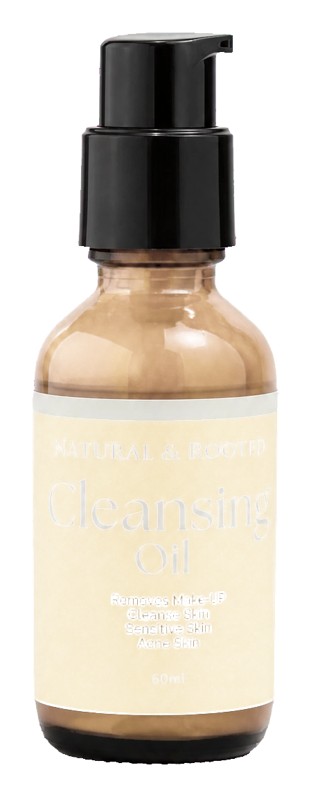 Natural and Rooted Oil Cleanser bottle